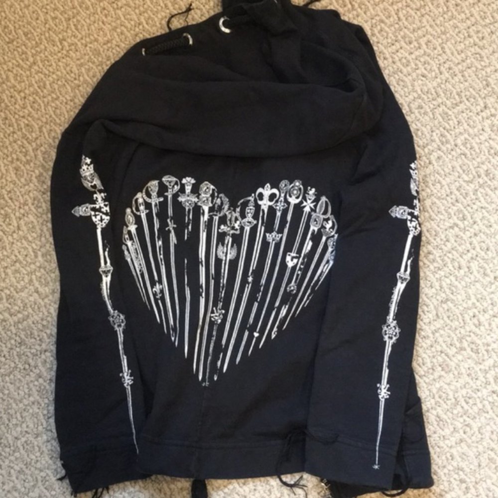 Lauren Moshi zip up hoodie: medium that fits small